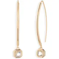 Ralph Lauren Brincos 'DARLENE' ouro / transparente