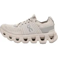ON Sapatilha de corrida 'Cloudswift 4' cinzento-prateado / branco natural