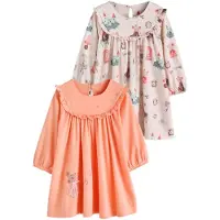 Next Camisola de pijama 'Mouse' bege / laranja / rosa