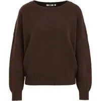 We fashion Pullover castanho escuro