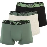 Emporio Armani Boxers cinzento claro / oliveira / preto