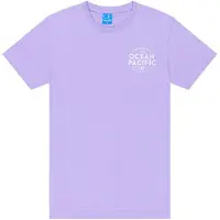 Ocean pacific Camisa 'Santa Teresa' lilás / branco