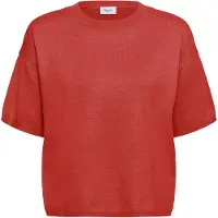 Saint tropez Pullover 'Mila' vermelho-alaranjado