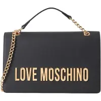 Love Moschino Mala de ombro ouro / preto