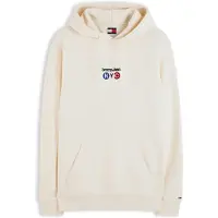 Tommy Hilfiger Sweatshirt 'NYC' creme / azul / vermelho / preto