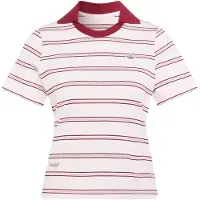 Adidas Camisa 'Resort' rosé / vermelho vinho