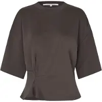 Second female Camisa 'Missouri' castanho escuro