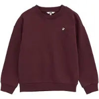 We fashion Sweatshirt borgonha