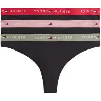 Tommy Hilfiger Tanga Uw0uw05530 3 Unidades