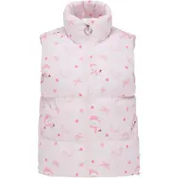 Mymo Colete 'Young Fashion' rosé / rosa claro / branco