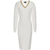Faina Vestido ouro / offwhite