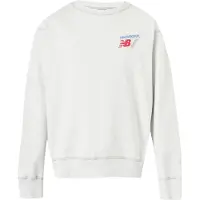 New Balance Sweatshirt azul real / cinzento / cinzento claro / laranja