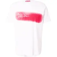 Diesel Camisa 'T-ADJUST-AA5' vermelho / vermelho claro / branco