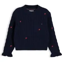 Tommy Hilfiger Pullover navy / vermelho escuro / offwhite