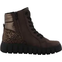 Tom Tailor Botim com fivela castanho escuro