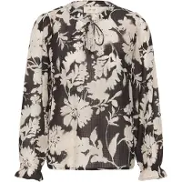 Cream Blusa 'Hailey' bege / mocha