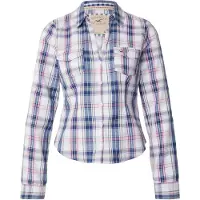 Hollister Blusa navy / rosa / branco