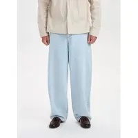 Dxnmxrk Calças de ganga 'DXHarald Wide Fit Jeans Light Blue' azul claro
