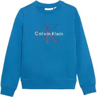 Calvin Klein Jeans Sweatshirt azul / navy / branco