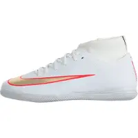 Nike Sapatilha de desporto 'Jr. Mercurial' ouro / laranja / branco