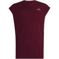 Adidas Camisa funcionais borgonha / branco