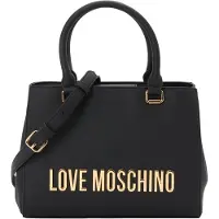 Love Moschino Malas de tiracolo ouro / preto