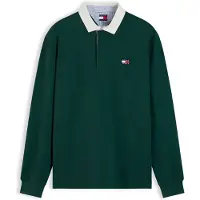 Tommy Hilfiger Camisa 'ESS' azul claro / esmeralda / vermelho cereja / branco