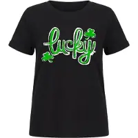 Usha Camisa verde relva / preto / branco