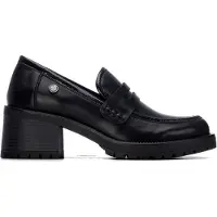 Xti para mulher. 14608401-NEGRO Mocassins 146084 preto (41), 5 a 8cm, Nenhum, Casual, Clássico