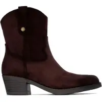 Refresh para mulher. 17614402-MARRON Botins 176144 castanho (36), Marrom, 5 a 8cm, Zíper, Casual
