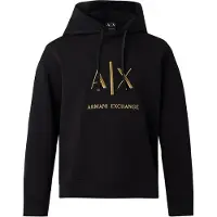 Armani Exchange Sweatshirt ouro / preto