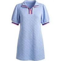 Usha Vestido azul / mistura de cores