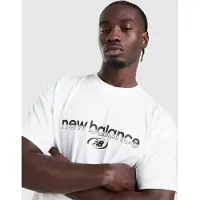 New Balance Camisa preto / branco