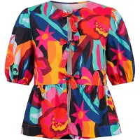 Usha Blusa vermelho