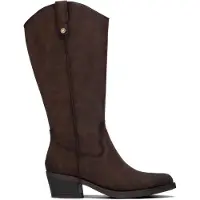 Refresh para mulher. 17614702-MARRON Botas 176147 castanho (37), Marrom, 5 a 8cm, Zíper, Casual
