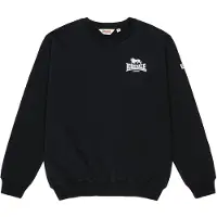 Lonsdale Sweatshirt 'Haighton' preto / branco