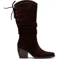 Refresh para mulher. 17625603-MARRON Botas 176256 marrom (35), 3 a 5cm, Nenhum, Casual
