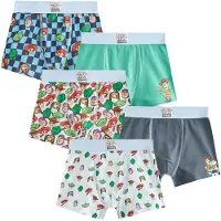 Next Cueca 'Toy Story' azul claro / petróleo / verde claro / branco