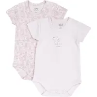 Chicco Macacão/Body rosa / branco