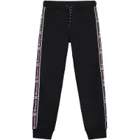 Champion Calças vermelho / preto