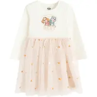 Cool Club Vestido bege / cor-de-rosa