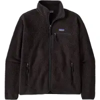Patagonia - Marcas - M's Retro Pile Jkt Black para Homem - Tamanho L - Preto