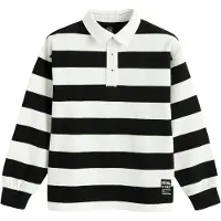Cool Club Sweatshirt preto / branco