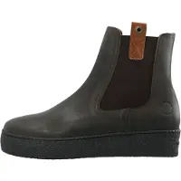 Ca'shott Botas chelsea 'Camilla' castanho escuro