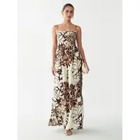 St MRLO Vestido castanho