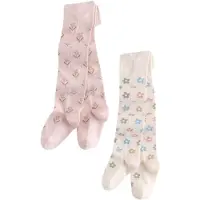 Next Collants 'Rich' azure / castanho / rosa escurecido / branco