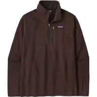 Patagonia - Marcas - M's Better Sweater 1/4 Zip Den Brown para Homem - Tamanho S - Castanho