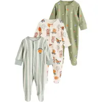 Next Pijama areia / verde / cana / laranja