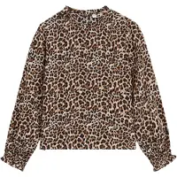 We fashion Blusa conhaque / cappuccino / preto