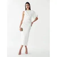 BWLDR Vestido de cocktail 'MISTY' branco